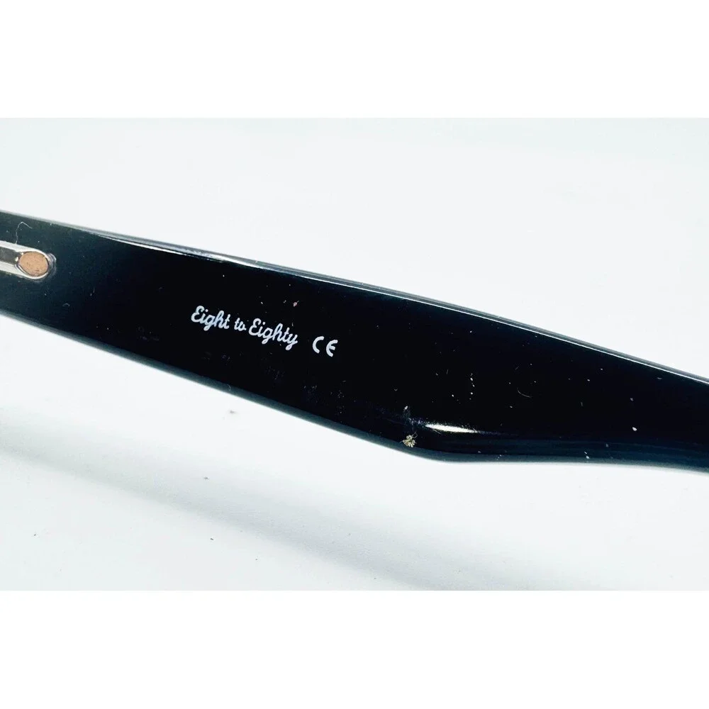 Eight to Eighty Dennis Eyeglasses Mens Black Square Frame 53-19-140 53mm
